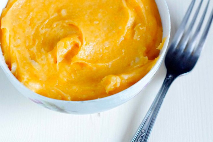 Cuisiner simplement une purée de patates douces - cannelles pour votre petit