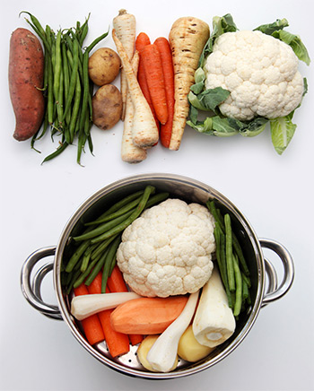 valeurs nutritives cuisson vapeur